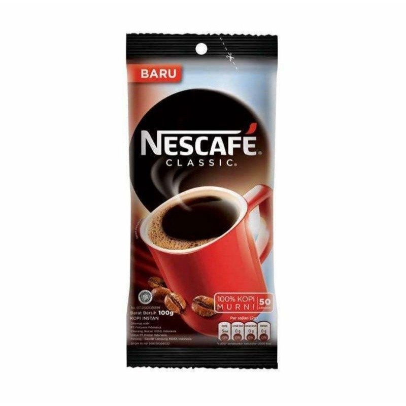 

NESCAFE CLASSIC KOPI 100 GRAM