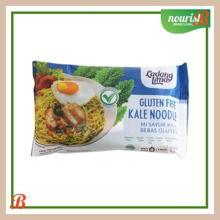 

| NN | LADANG LIMA, MIE KALE ( GLUTEN FREE ) DENGAN BUMBU NON MSG 76G