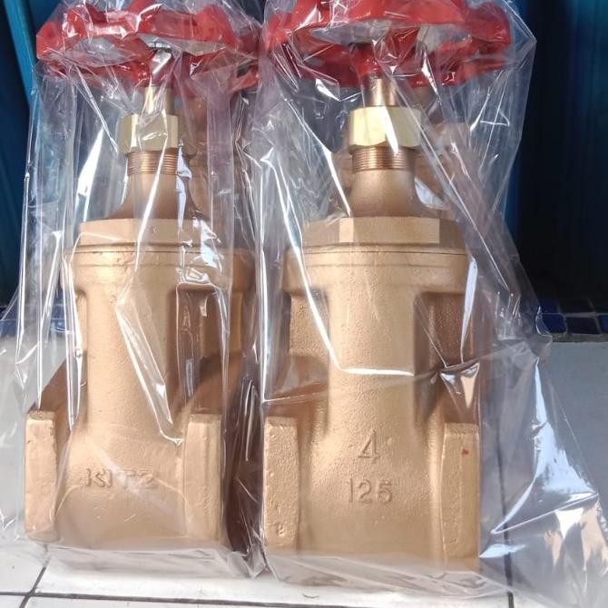 Gate Valve Kitz 4Inch Kuningan  Ready