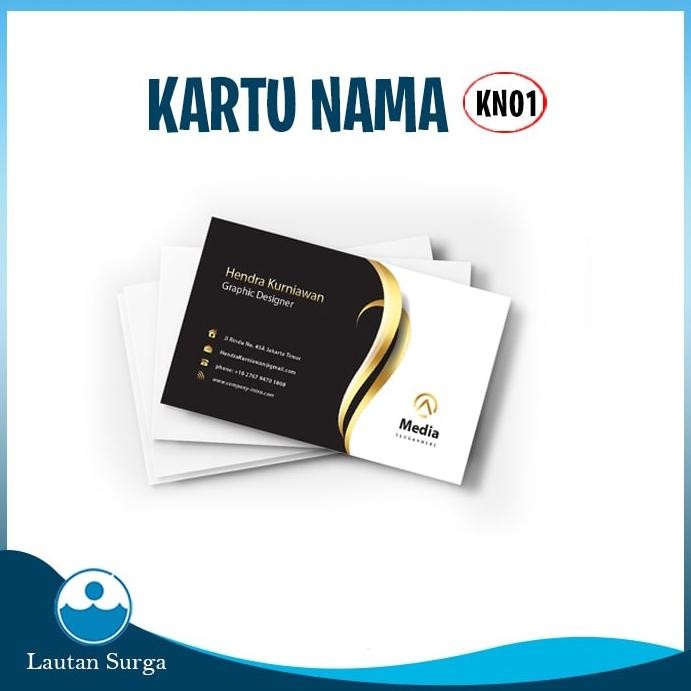 

Premium Gratis Cetak Kartu Nama Custom 1 Box Cetak Name Card Berkualitas 1 Sisi / 2 Sisi Ukuran 5,5 Cm X 9 Cm Gha-65