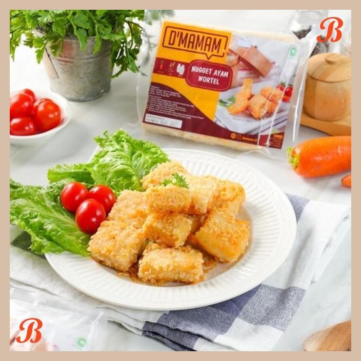 

| NN | NUGGET AYAM WORTEL NO MSG, HALAL, BPOM 250GR