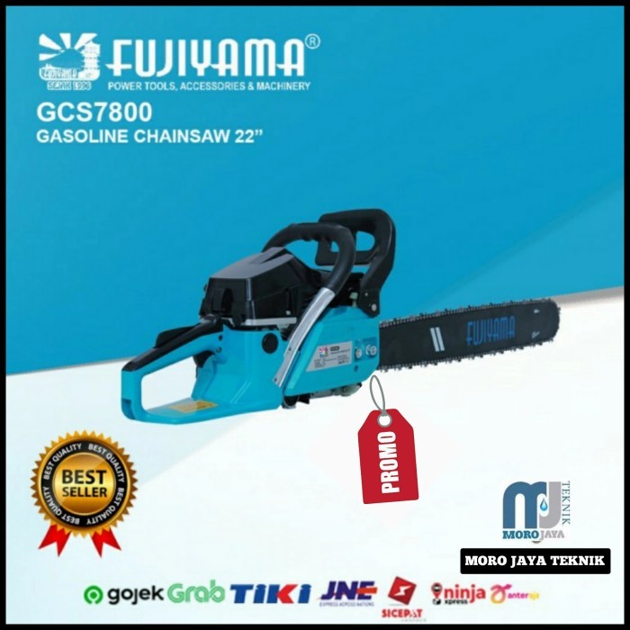 mesin gergaji kayu chainsaw FUJIYAMA GCS 7800 22in Mesin Potong Pohon