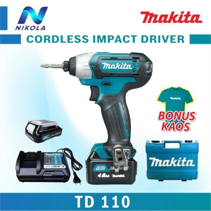 TD110 / TD 110 / TD110DWYE Makita CORDLESS Impact Driver MESIN OBENG