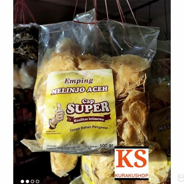 

Emping Melinjo Aceh 500G - Emping Aceh Cap