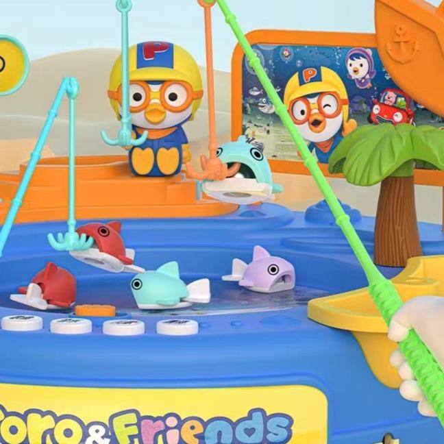 Mainan Kado Anak / Toys / Mainan Anak Anak Pororo Fishing Pancing Ikan