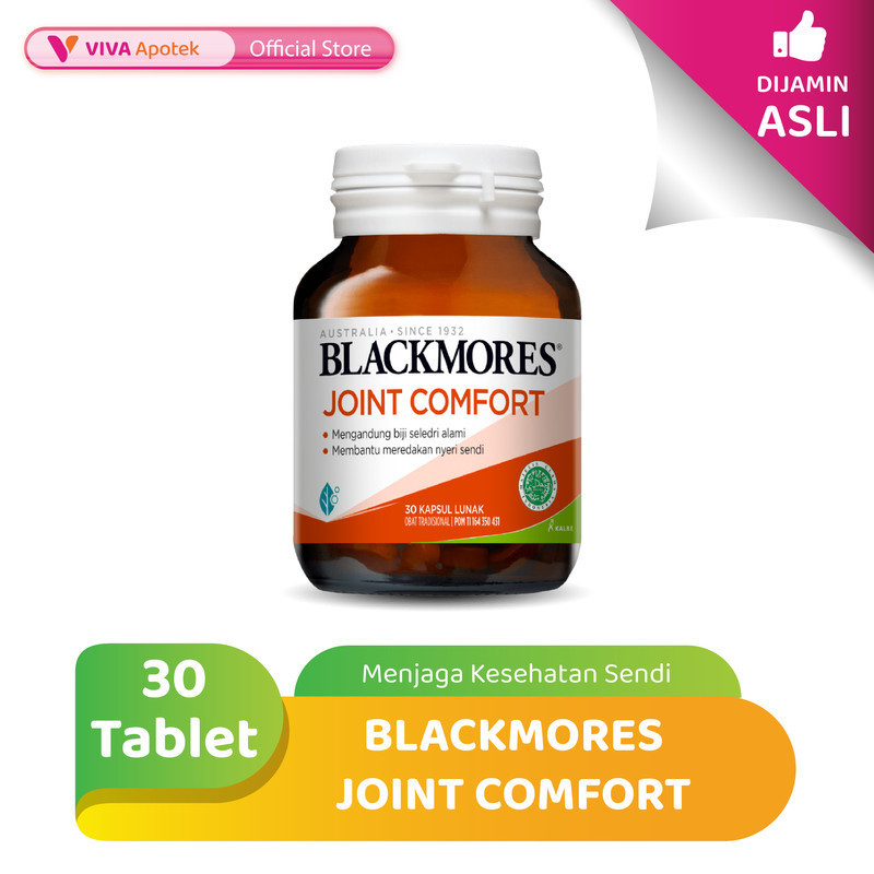 Blackmores Joint Comfort untuk Menjaga Kesehatan Sendi (30 Tablet)