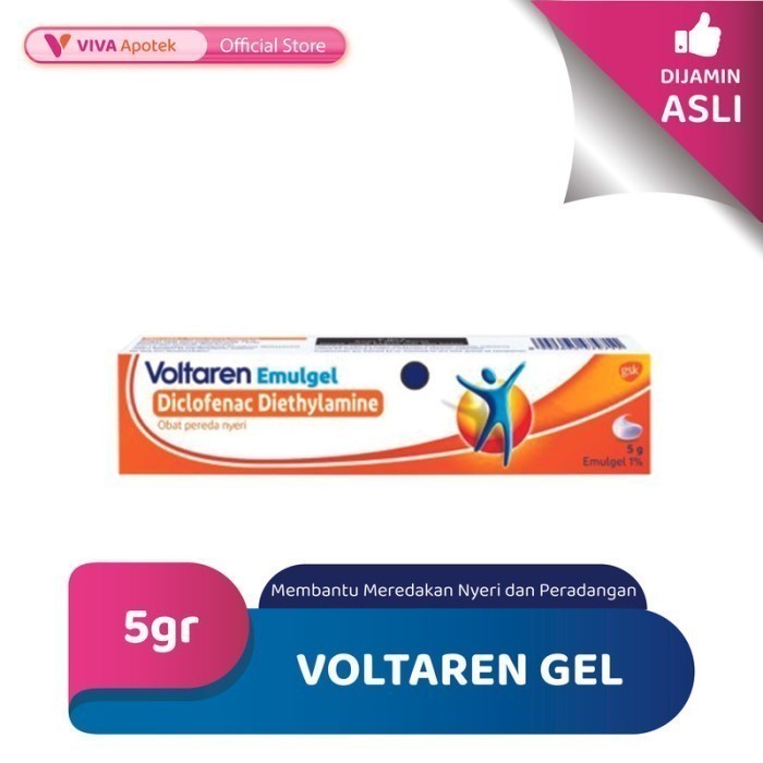 Voltaren Gel Membantu Meredakan Nyeri dan Peradangan (5 Gam)