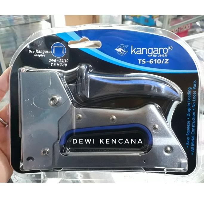 

STAPLER TEMBAK BESI KANGARO TS-610/Z / GUN TACKER KANGARO BESI ORIGINAL DAN TERPERCAYA