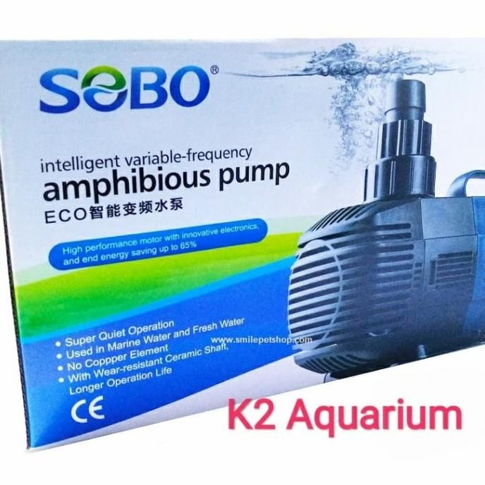 HEMAT LISTRIK SOBO BO 7000A AMPHIBIOUS pompa kolam SOBO 7000 ORIGINAL