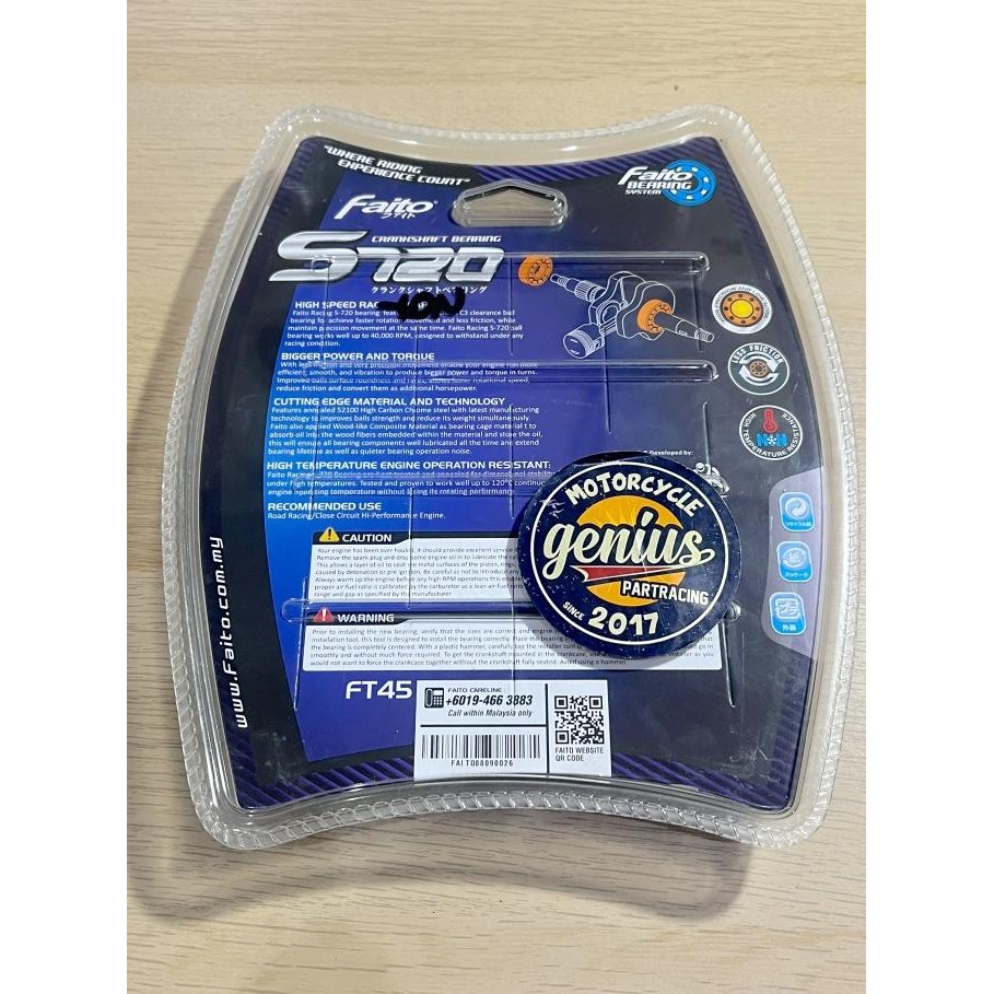 Bearing Laher Kruk As Faito S720 Ninja 150 R - Ninja 150 Rr - Ss (Cbs)