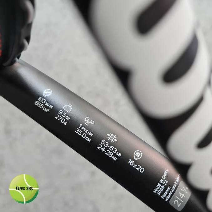 Raket Tenis Wilson Pro Staff Precision 103 ( 270gr / 103" ) - BLX Tech DS10