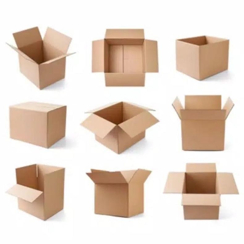 

kardus 10x10x8 tebal baru polos luar dalam