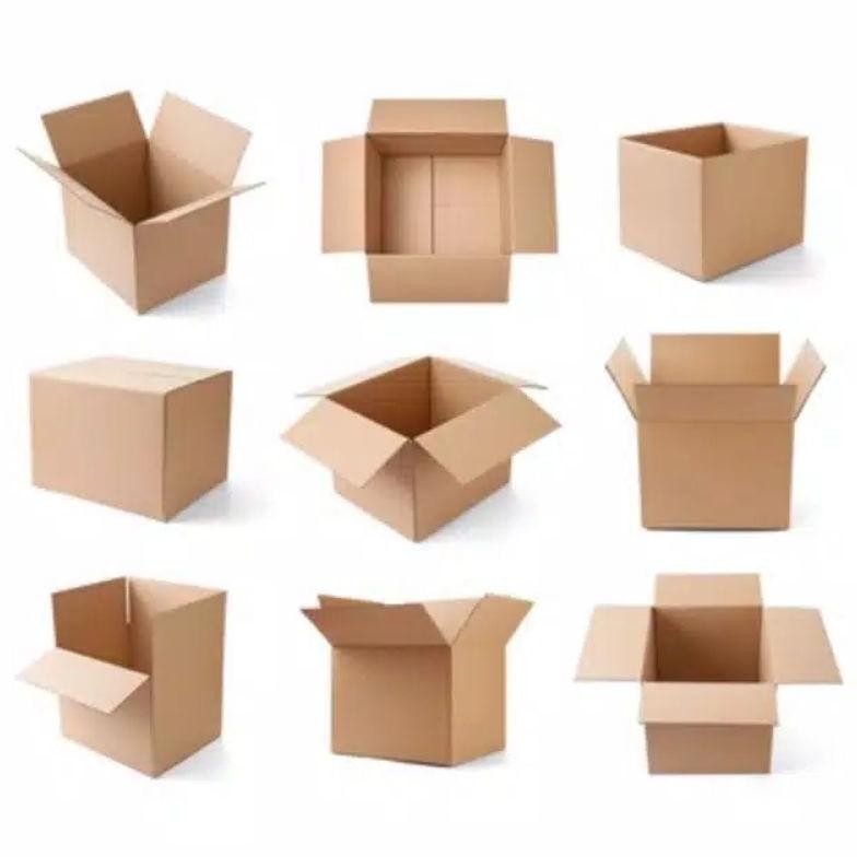 

kardus 10x10x8 tebal baru polos luar dalam