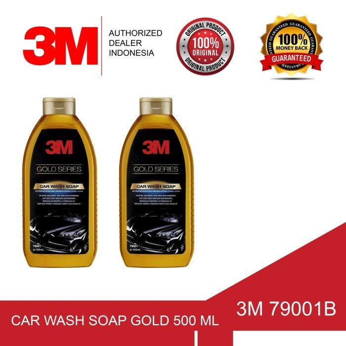 Sale 3M Car Wash Soap Gold 500 Ml Shampo Cuci Mobil, Sabun Cuci Mobil