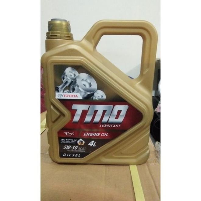 Oli Mesin Mobil Toyota Diesel Tmo Gold 5W-30 Synthetic 4 Liter