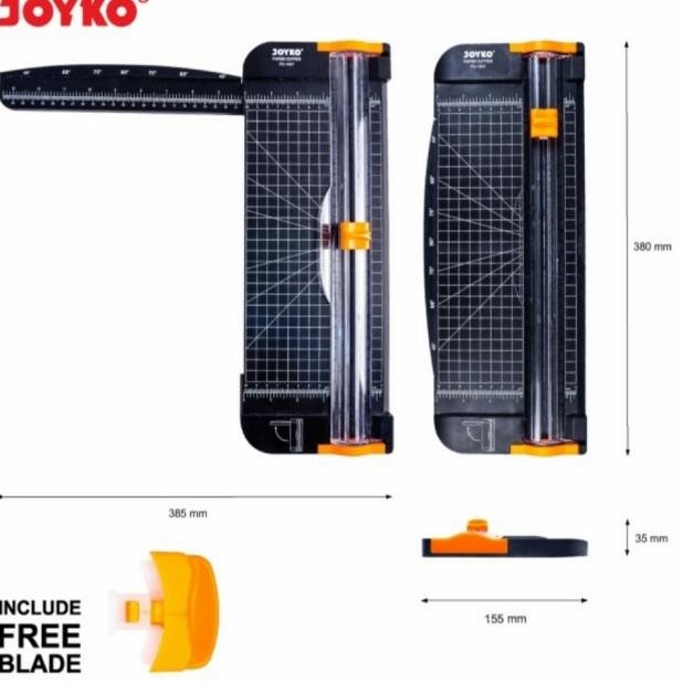

Alat Pemotong Kertas Joyko Pc1637 Rotary R Trimmer Joyko Pc 1637