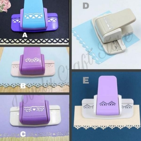 

Fancy Craft Edge Border Punch Puncher, Pembolong Pemotong Kertas Motif
