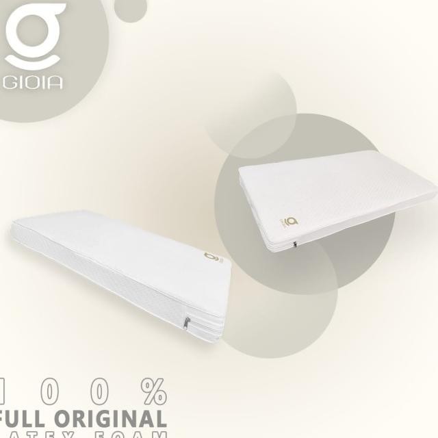 Gioia - Matras Kasur Bayi Untuk Baby Box Crib Latex - 110 X 70 X 8Cm