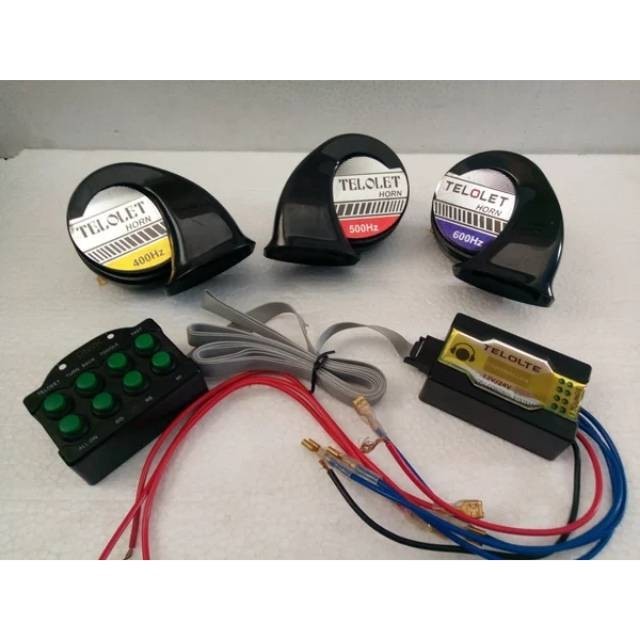 Model Suara Telolet 8 Klakson Keong Telolet Modul Klakson Keong Gratis Ongkir