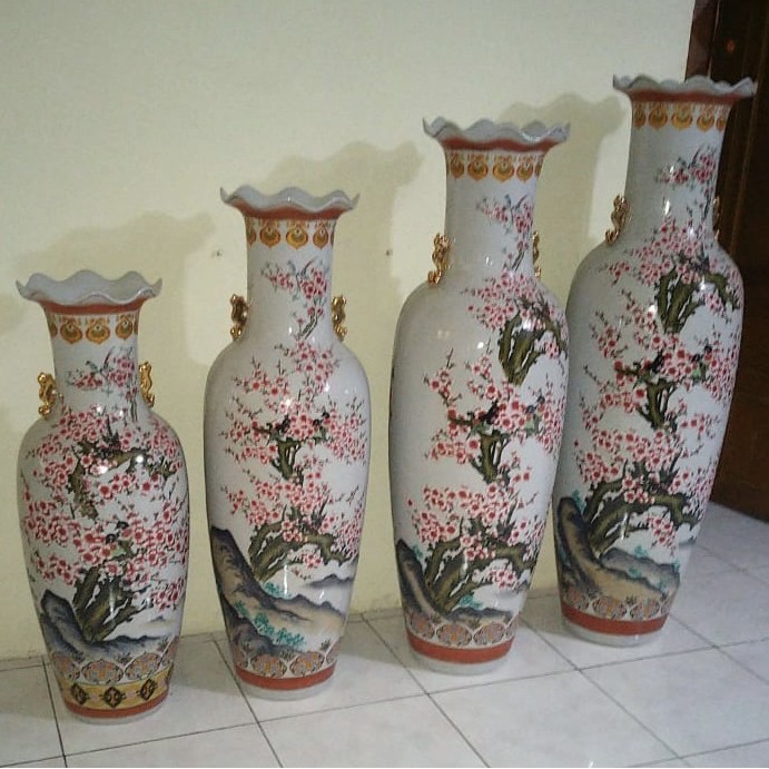 GUCI SAKURA KERAMIK IMPORT CHINA TINGGI 105 CM