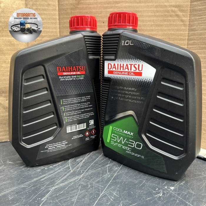 DAIHATSU GENUINE OIL DGO 5W-30 SYNTHETIC API SN GF 5 ORIGINAL 1L