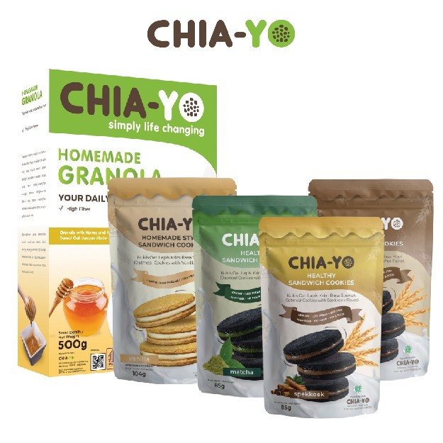 

Granola Original 500Gr + Cookies (Matcha, Coffee, Spekuk & Vanilla)