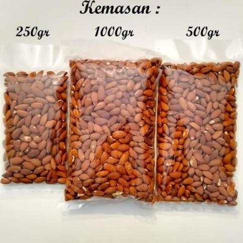 

Kacang Almond Panggang Kupas Blue Diamond Roasted 1kg TT