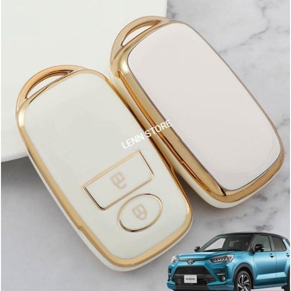 Cover Case Sarung Kunci Remote Silikon Toyota Raize 2022 2023
