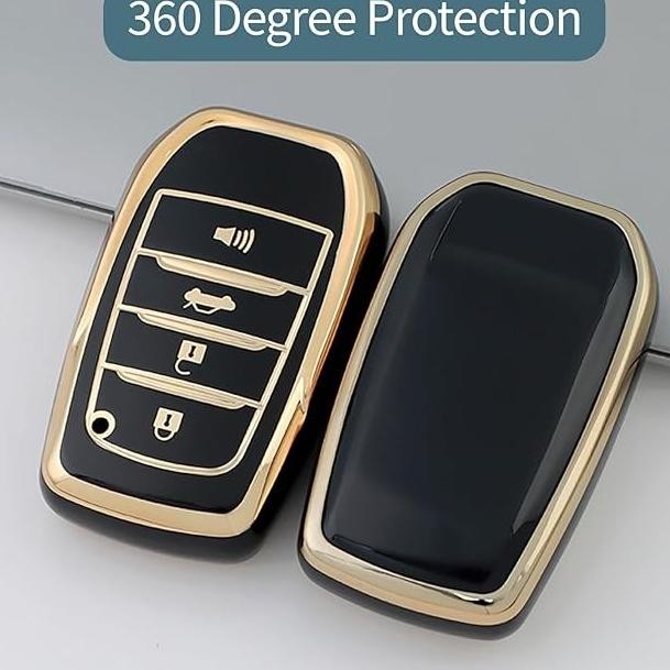 Cover Sarung Kunci Remote Silikon Toyota Land Cruiser Vx300 Lc300