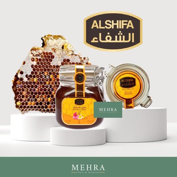 

MADU ALSHIFA NATURAL HONEY / AL SHIFA / ASSYIFA / SYIFA ASLI 1 KG