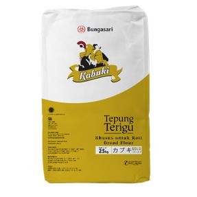 

KABUKI GOLD Tepung Terigu Khusus Untuk Roti 25 KG