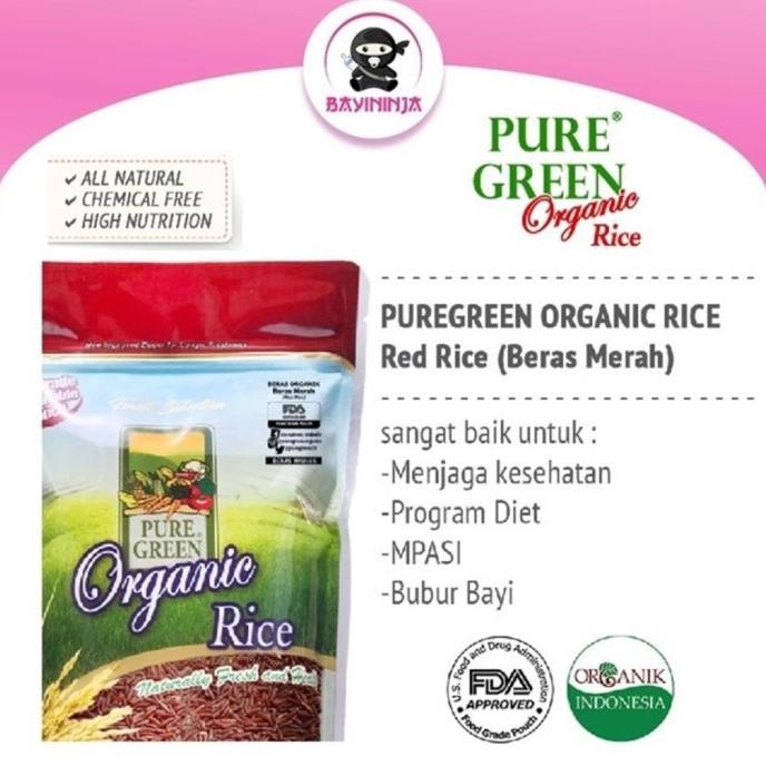 

PURE GREEN Beras Organik Beras 4.5 kg