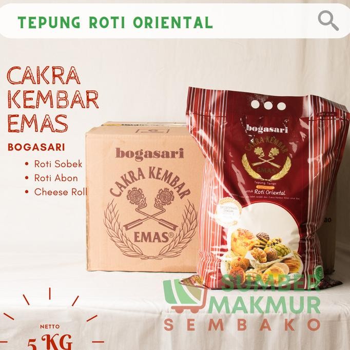 

TEPUNG TERIGU CAKRA KEMBAR PREMIUM ROTI ORIENTAL DUS
