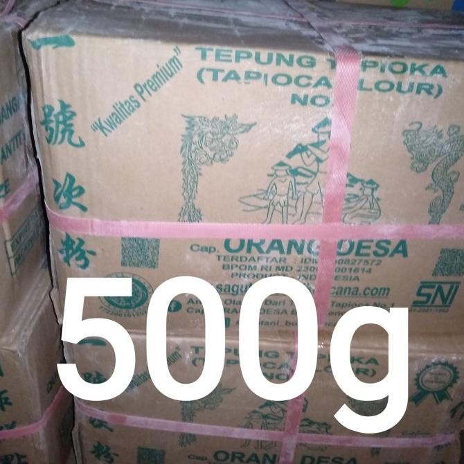 

Tepung Tapioka Cap Orang Desa 500gr DUS ( 20 bks )