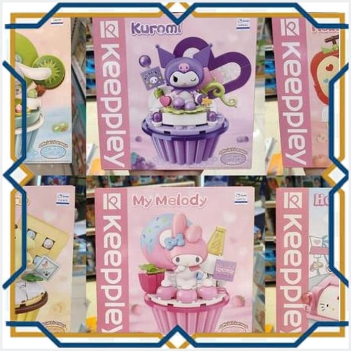 

[BAB] KEEPPLEY CUPCAKE CINNAMOROLL K20815/ KORUMI K20817/ HELLOKITTY/ MELODY
