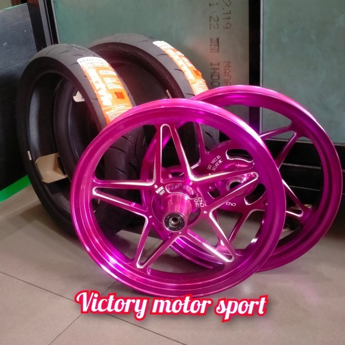 velg delkevic nmax new plus ban ring 14 maxxis DND X-1 bintang nmax