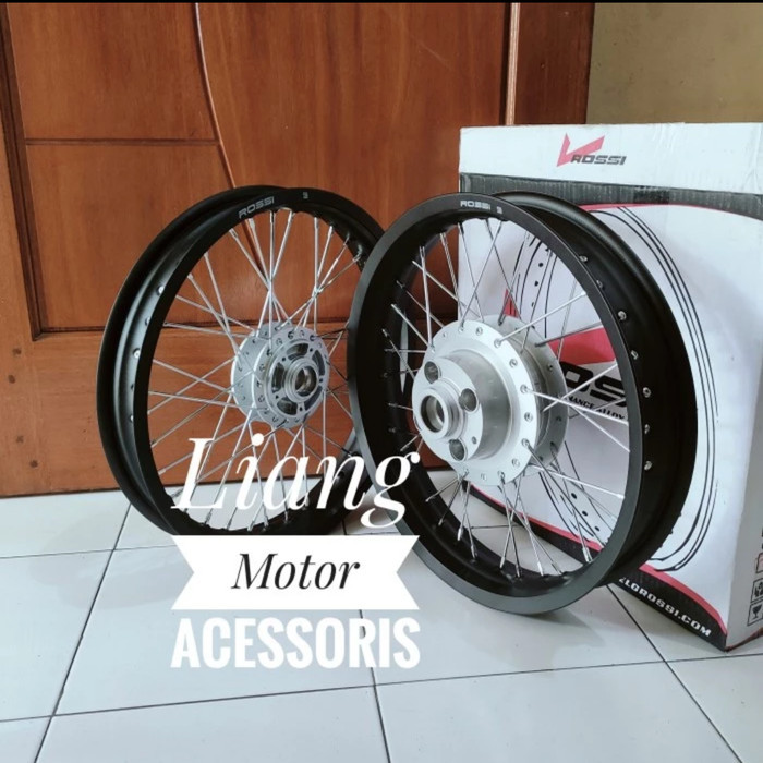 Sepaket Velg Tromol Set Jari2 - Mega Pro Old Verza Tiger GL Series