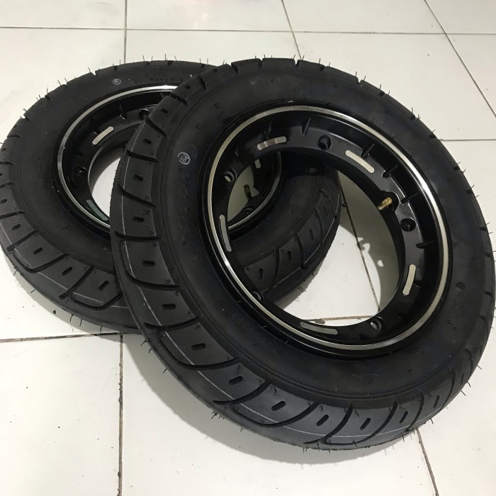 Paket tubeless velg temaca ban mizzle vespa px sprint exclusive excel