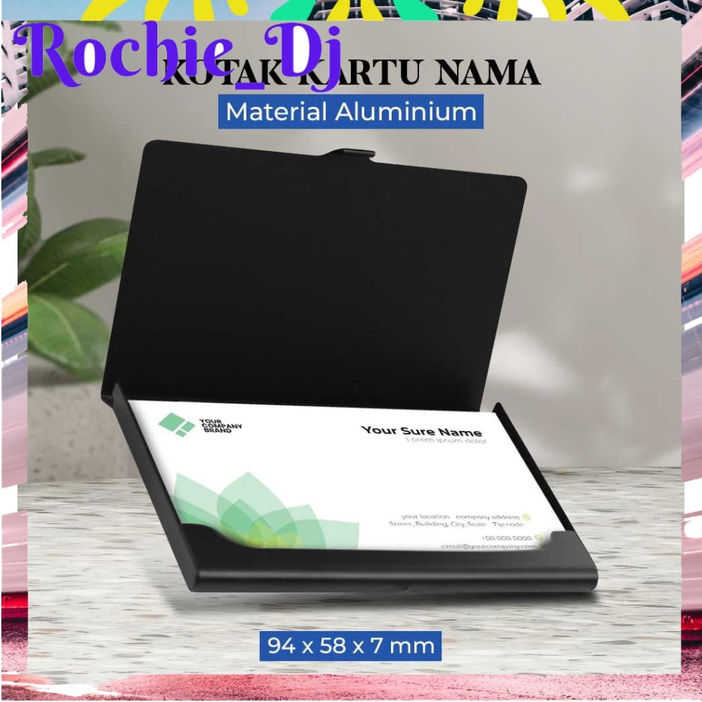 

KOTAK KHUSUS SIMPAN KARTU NAMA ALUMINIUM - 5006