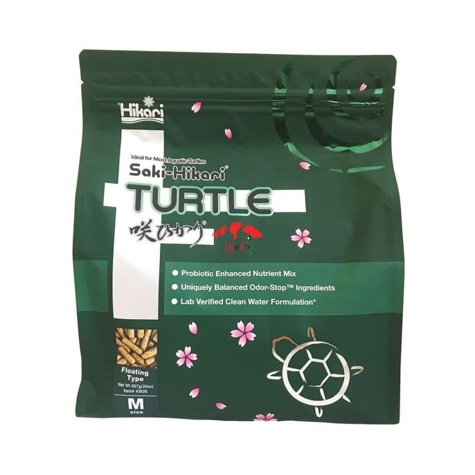 

Saki Hikari Turtle M 567G / 567GR / 567 GR / Gram | Makanan Kura-Kura