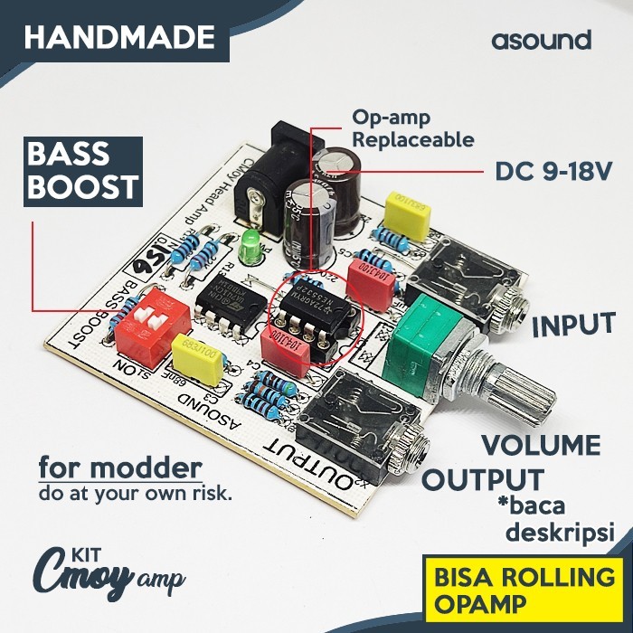 Kit Amplifier Headphone