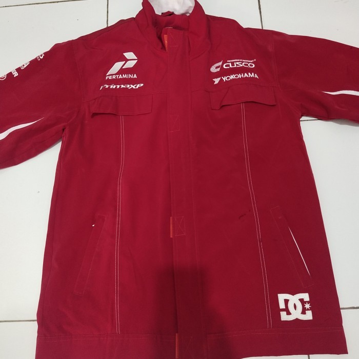 JAKET DCSHOECOUSA HOODIE ZIPPER PRIMAXP ( PERTAMINA )