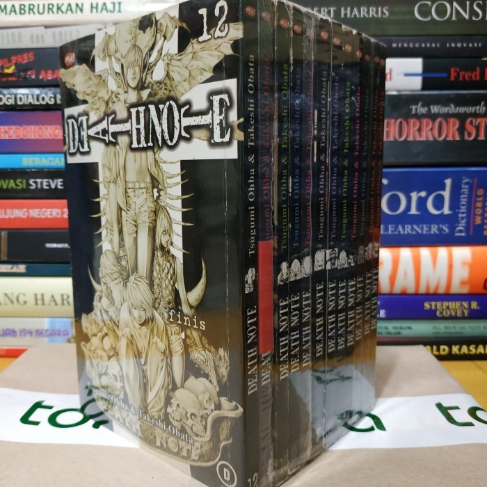 Komik death note lengkap satu set 1-12 tamat