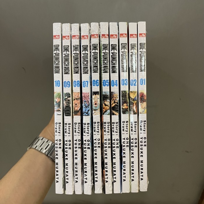 Komik SET One Punch Man 01 02 03 04 05 06 07 08 09 10 (1-10) by One