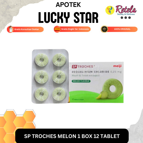 

SP TROCHES MELON 1 BOX 12 TABLET