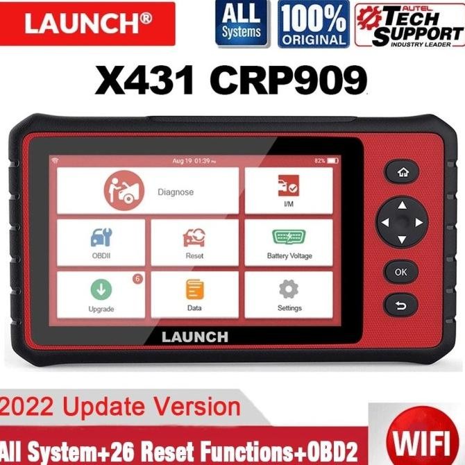 Launch X431 Crp909 Obd2 Automotive Scanner Car Scanner Professional