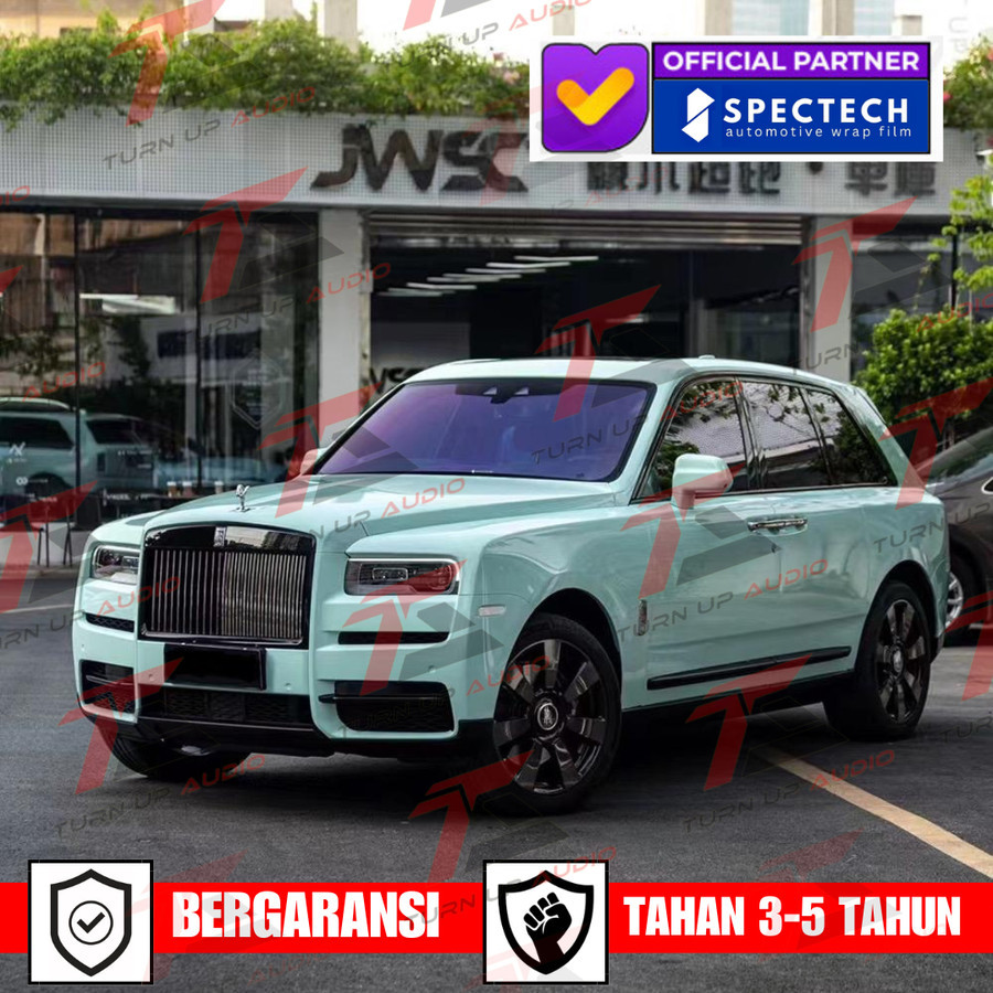 Wrapping Sticker mobil Premium spectech PET CRAGGINESS GREEN garansi tahan lama stiker mobil wrap