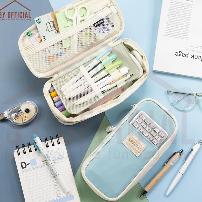 

3Y Angoo Collapsible Pencil Case kotak pensil aesthetic