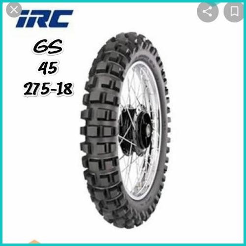 BAN TRAIL IRC 275-18 GS45 COCOK UNTUK BAN DEPAN WIN TIGER SCORPIO CB