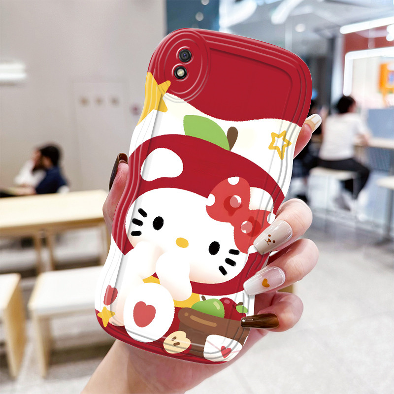 Casing Hp Untuk Xiaomi Redmi 9A Case Casing Softcase pelindung silikon baru trendi HP Kesing Stitch 